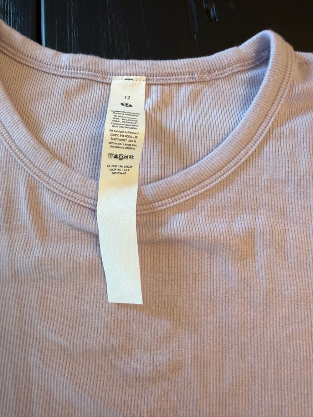 lululemon Hold Tight Short Sleeve Shirt - Picture 3 of 5